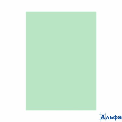 Бумага цветная А4 фасовка плотн.80г/м 25л. pale зелен. MG28 РА000009364 - фото 112479