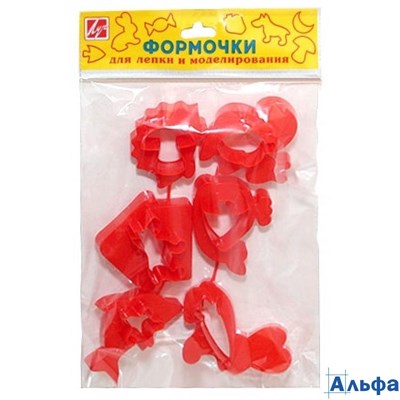 Дет.твор. Формочки для лепки и моделирования №1 22С1419-08 Луч 22С1419-08 - фото 112720