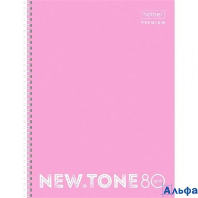 Тетрадь 80л А4 кл. гр. Premium NEWtone Pastel Пион глянц. лам. 80г/м2 05018 80Т4лА1гр_05018 Хатбер 065611 80Т4лА1гр_05018 - фото 130828