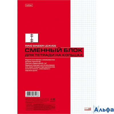 Блок сменный 80л А4 кл. 80СБ4В1_2449 Хатбер 80СБ4В1_2449 - фото 136511