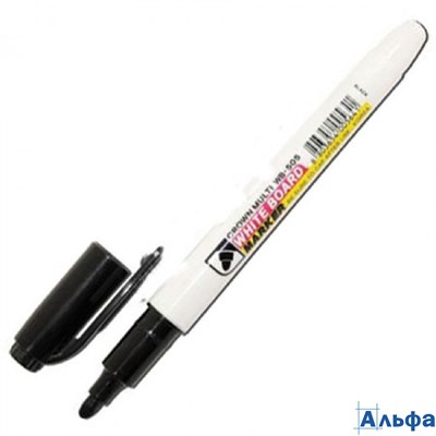 Маркер д/доски 2мм черный WB-505  Crown WB-505-1 - фото 137375