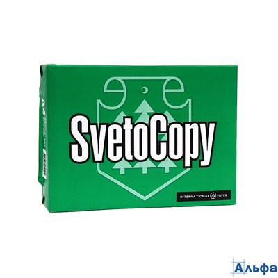 Бумага для офисной техники Sveto Copy А4 500л./уп. CIE146% 80 г/м2 Светогорск Класс С светокопи - фото 140360