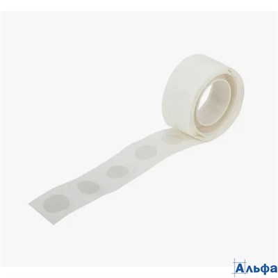 Клеевые точки 100 штук прозр. 1см двустор. Brauberg 591904 РА-00020669 - фото 142106