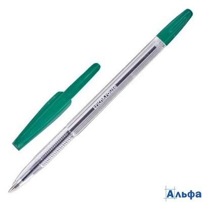 Ручка шариковая R-301 зеленая 43187 Erich Krause РА000022183 - фото 142299