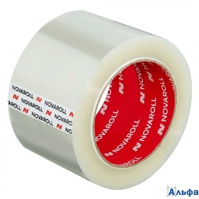 Скотч упаковочный 75х66 прозрачный 203 0120-394Х Nova Roll  РА-00020986 - фото 142345