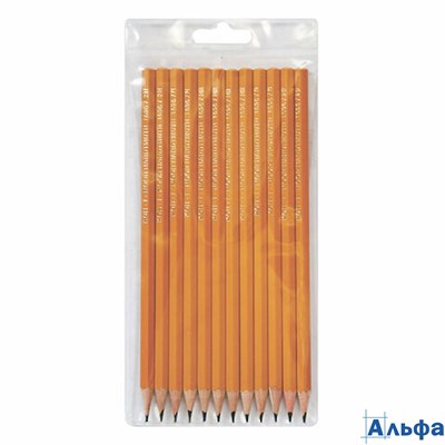 Карандаш чгр Набор 12шт техн. 1696/12 Koh-I-Noor РА000020764