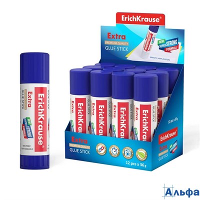 Клей карандаш 36гр. 14443 Erich Krause РА000001594
