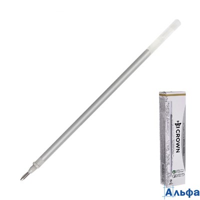 Стержень гелевый металлик серебро HJR-200 Crown РА000011488