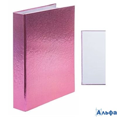 Тетрадь 120л А5 кл. на кольц. бум/вин. Metallic роз. 03418 120ТК5В1_03418 Хатбер  070807 РА-00006741