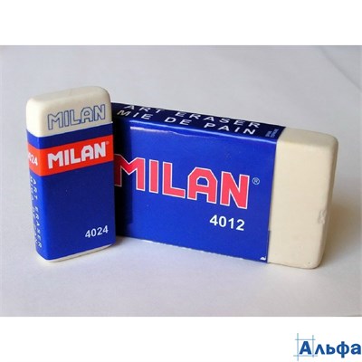 Ластик каучук 50x23x9 мягк. в обертке для чгр. кар. B,2B,4B CNM4024 Milan 973203 127083
