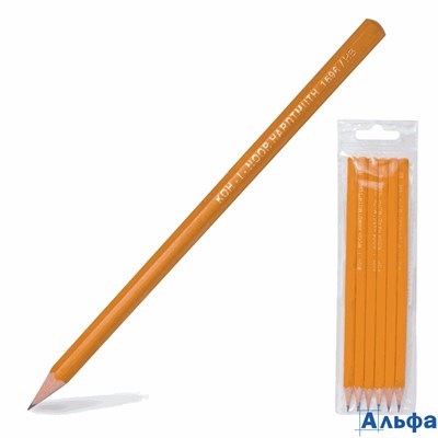Карандаш чгр Набор 06шт техн. 1696/06 Koh-I-Noor РА000003846