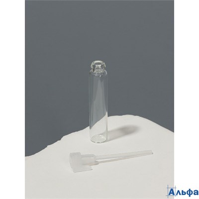 Флакон для парфюма стеклянный с аппликатором 2 мл прозрачный 9132568 РА-00021282