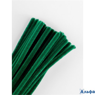 Синельная проволока набор 50 шт. тёмно-зелёная 30 см 7875801 РА-00021939