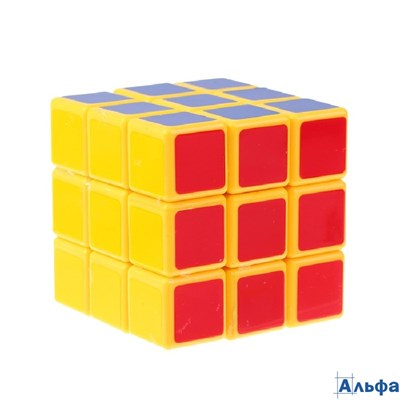 Головоломка Кубик 5.7×5.7 см жёлтый 2843098 РА-00021488
