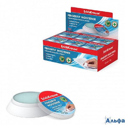 Подушка гелевая для увлажнения пальцев 10гр 40124 ErichKrause 24/288 РА-00021822