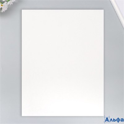 Фетр 30×40 см 1 мм жесткий белый 9907199 РА-00022083