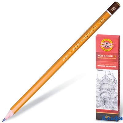Карандаш чгр техн. HВ 1500-HB Koh-I-Noor РА000001993