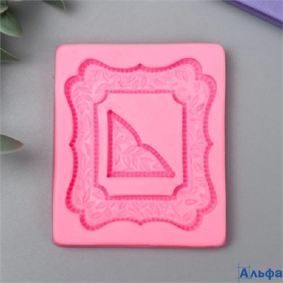 Молд силикон Рама и уголок 2 предмета 0.7×5.5×6.5 см 6946481 РА-00022183