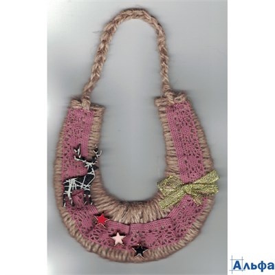 Сувенир-подвеска подкова по мотивам Бажовских сказов 26102025 Альфа РА-00022147