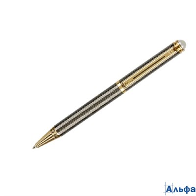 Ручка подарочная шариковая пов.мех. синяя 1,0мм Ellan корпус черный/золото футляр Luxor 210025 РА-00022315