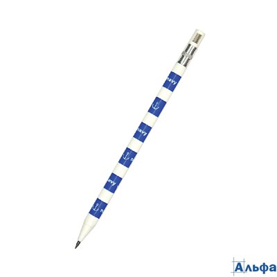 Карандаш автомат. цанговый 2мм НВ FunGraphix. Морская с точилкой BRUNO VISCONTI 21-0041/01 РА-00022252