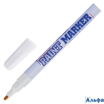 Маркер краска 2мм белый PM-05 MunHwa РА000032483