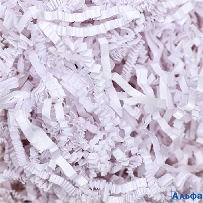 Наполнитель бумажный для подарков белый 50 г 2797024 РА-00022591