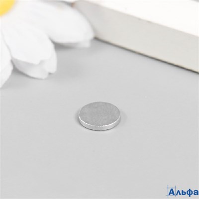 Магнит технический неодимовый (магнитит на обе стороны) 1×0.15 см  419572 РА-00022599