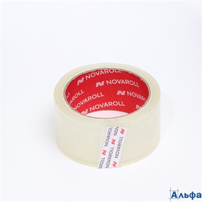 Скотч упаковочный 48х40 прозрачный 0120-2220 Nova Roll РА-00022660