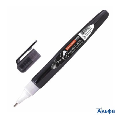 Корректор-ручка 8 мл металлический наконечник Brauberg 225214 РА-00022928