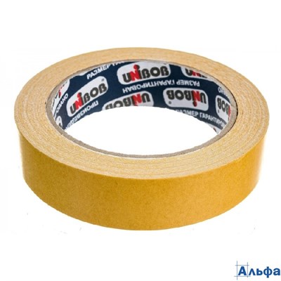 Скотч двусторонний 25х25 4124,17432 Unibob РА-00022879