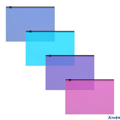Папка на молнии zip C6 Fizzy 53293 E.Krause РА-00013270