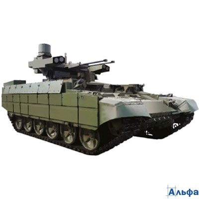 Плакат А3 Военная техника БМПТ Терминатор Вырубка Ф-15586 Сфера РА-00023198