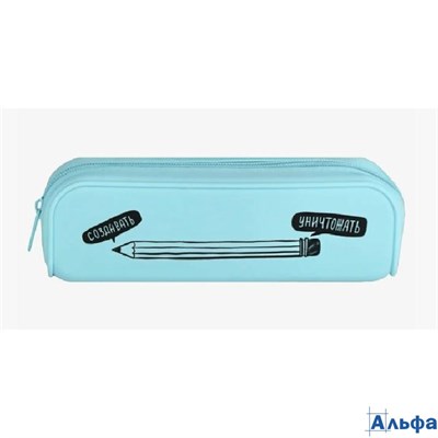 Пенал косметичка 1отд. Карандаш 200х60х45мм силикон Феникс 68391 РА-00023061