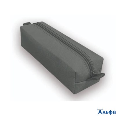 Пенал косметичка 1отд. Серый Пчелка К-921 РА-00023063