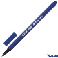 Ручка капилярная (линер) 0,4мм синяя 142253 Aero BRAUBERG 142253
