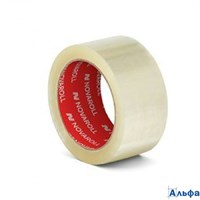 Скотч упаковочный 48х50 прозрачный 0120-224Х Nova Roll 6/72 РА-00020601