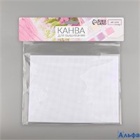 Канва для вышивания №18 30 × 20 см цвет белый РА-00020569
