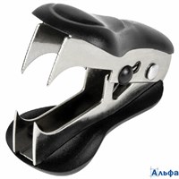 Антистеплер для скоб №10 и №24/6 ST-100 с фиксатором черный Brauberg 228578 РА-00015713