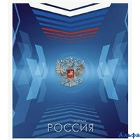Тетрадь 48 листов А5 клетка Герб на голубом С2797-15 КТС РА-00020918