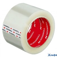 Скотч упаковочный 75х66 прозрачный 203 0120-394Х Nova Roll  РА-00020986