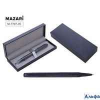 Ручка подарочная шариковая, поворотный механизм Elatio B синяя, 0,7мм, металлический корпус, подарочная упаковка М-7705-70 Mazari РА-00020455