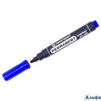 Маркер перманентный 2,5мм DrySafe синий пулевидный 8510 01-06 Centropen 046253 РА-00021153