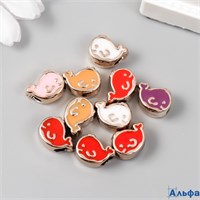 Бусина для творчества пластик Кит яркая серединка 7812440 РА-00021277