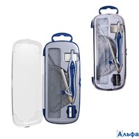 Набор чертежный 7 предметов Classic синий, пенал 61439 ErichKrause 12 144 РА-00021242