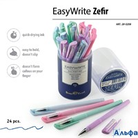 Ручка шарик. 0,5мм EasyWrite Zefir син. 20-0206 Bruno Visconti РА-00003069