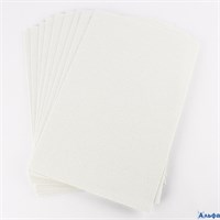 Фоамиран А4 с блестками белый набор 10л DARVISH DV-8200-03 РА-00013503