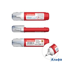 Корректирующая штрих ручка 12мл металлический наконечник Arctic White красный EK780 Erich Krause РА000002239