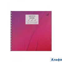Скетчбук 80л 195х195 сп. тв. обл. Glued Paper мат. лам. 100г/м2 ТС804852 Эксмо РА-00009773
