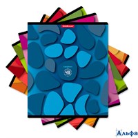 Тетрадь А5 48л клетка скрепка мелов.картон Color Stones выб. УФ-лак ассорти Erich Krause 47520 РА-00021664